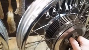 Часть 6.1.  Сборка колес ЯВА-360 старушка.