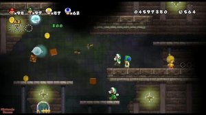 Newer Super Mario Bros. Wii – 4 Players Walkthrough Co-Op All Worlds 100%