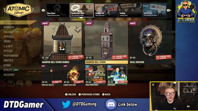 Fallout 76 Atomic Shop Update | October 23rd - 31st? смотреть онлайн
