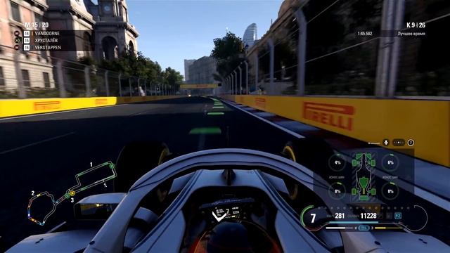 F1 2018 КАРЬЕРА #4 | СИНГАПУР В АЗЕРБАЙДЖАНЕ | КОНКУРС F1 | ИГРА ФОРМУЛА 1 2018 смотреть онлайн