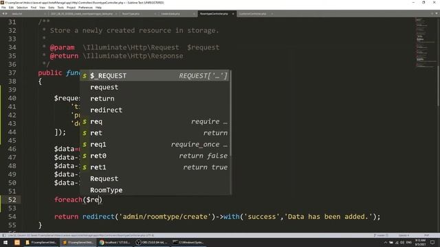 Laravel Full Course - Hotel Management System | Upload Multiple Images | Laravel Tutorials #11