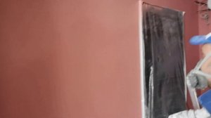 Ремонт квартиры-студии за 2 минуты.Натяжные потолки и покраска стен.Ремонт в Самаре.