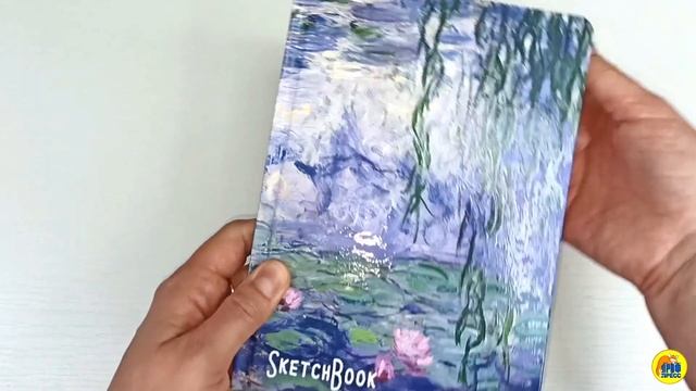 СКЕТЧБУК А5. Клод Моне. ВОДЯНЫЕ ЛИЛИИ смотреть онлайн