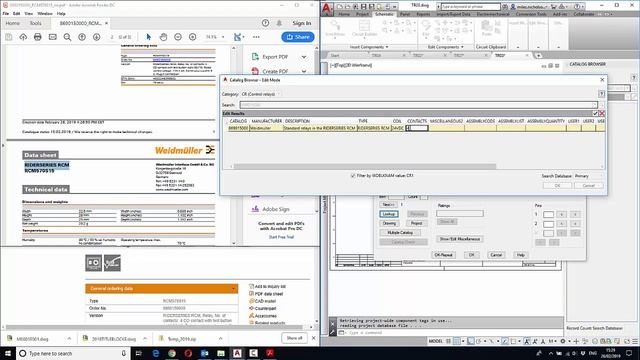 AutoCAD Electrical 2019 – Adding a Relay Part & Defining Its Pinlist смотреть онлайн