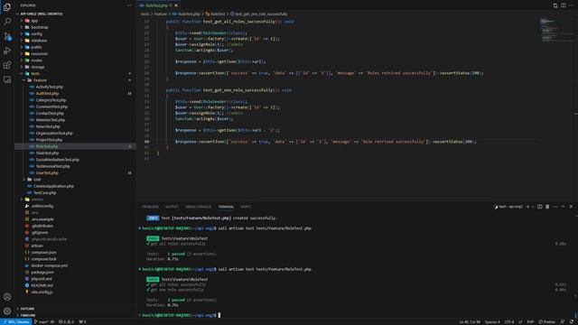 Video #48 - Testeamos los ROLES y PERMISOS de LARAVEL PERMISSION (LARAVEL y DOCKER) смотреть онлайн