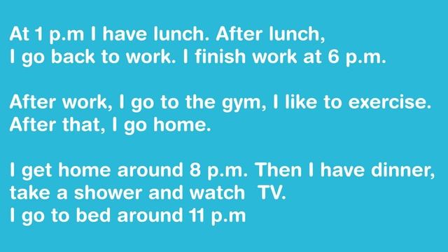 Daily Routine in English - Learn How To Talk About Your Daily Routine - Lesson 24 смотреть онлайн