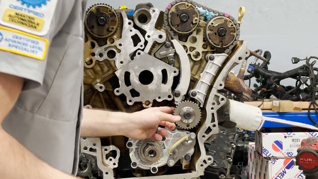 How To Replace Timing Chain On Chevy / GM 3.6L V6 - Full Length Removal and Install - With Tips! смотреть онлайн