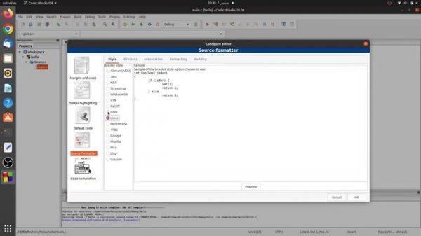 how to format code in code blocks