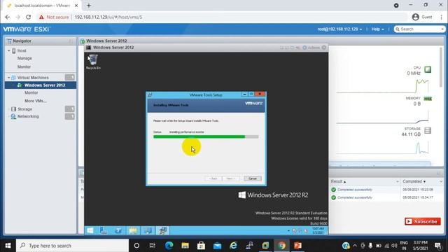 How to Install VMware tools ,VM files .vmdk | vSphere 6.5 With English Subtitle (YouTube Class - 4 смотреть онлайн