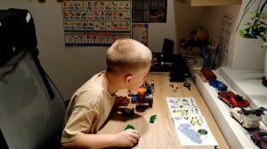 Lego Minecraft My World - сборка конструктора по инструкции лего в Майн Крафте - Шахта Крипера