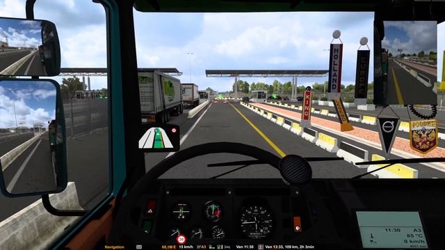 ETS2 1.47 - Volvo F16 465cv - Bushmaster (13T) from Melitopol (UA) to Simferopol (RU) смотреть онлайн