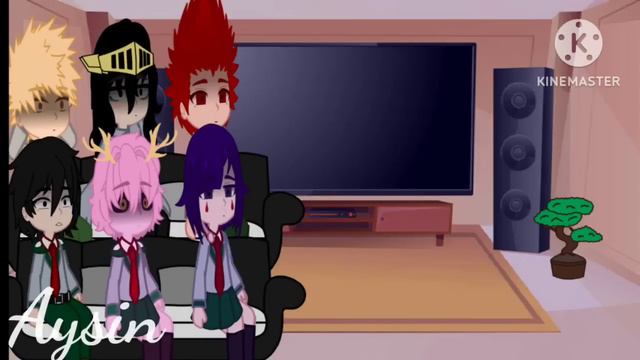 Bnha/mha/bakusquad+(aizawa) React To Denki Kaminari As Aether Mha And Genshin Impact