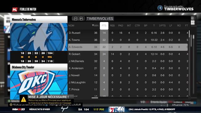 My League sur NBA 2K23 : WOLVES ép.2 - systèmes, playbook, réglages ... On teste tout ça ! смотреть онлайн