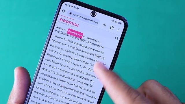 SAIUI ANDROID 12 PARA REDMI NOTE 11S 5G смотреть онлайн