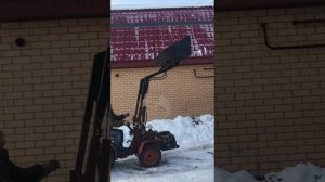 погрузчик мтз 132 своими руками. Первый выезд.