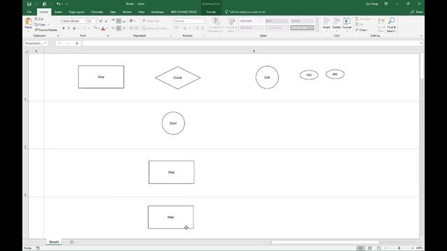 Tool for RPA Projects | OneNote Template - Flowchart in Excel смотреть онлайн
