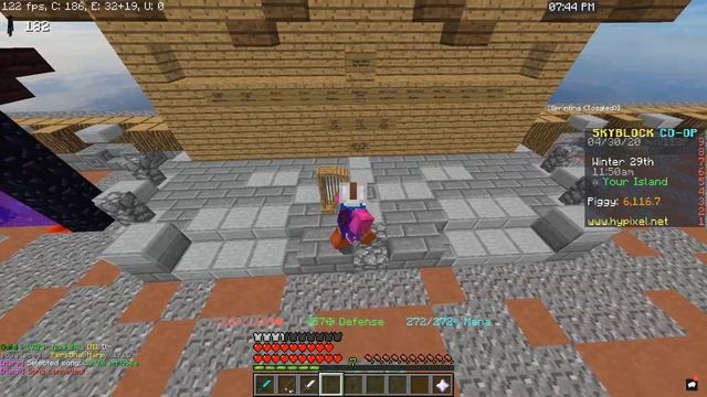 Hypixel Skyblock Aquiring Melody's Hair + Rage because of lag смотреть онлайн