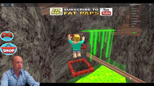 РОБЛОКС ПОБЕГ ИЗ БОУЛИНГА Убегаем от КРАСНОЙ СТЕНЫ Детский игровой летсплей от папы на DMCG смотреть онлайн