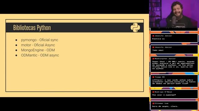 MongoDB - Live de Python #174 смотреть онлайн