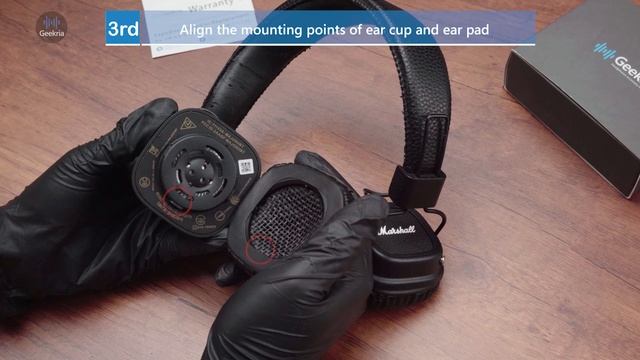 How to Replace Marshall Major II Bluetooth Headphones Ear Pads / Cushions | Geekria смотреть онлайн