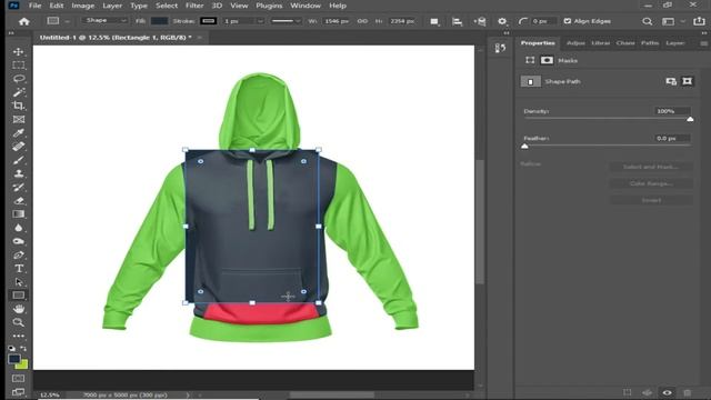 How to make a Hoodie | Photoshop Mockup Tutorial смотреть онлайн