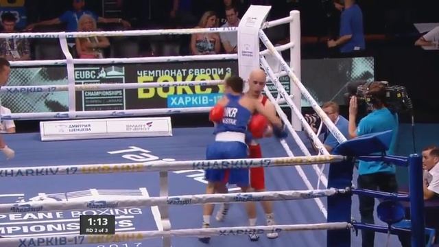 ЧЕ-2017 (60kg) Юрий Шестак (UKR) – Стипан Пртенжэка (CRO) смотреть онлайн