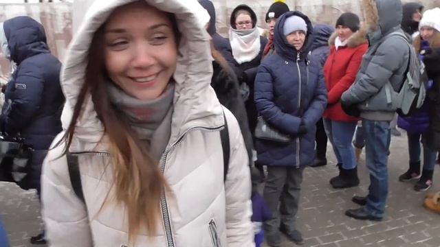 Московская канатная дорога. ОЧЕРЕДЬ ДЛИНОЮ в ЧАС!!! ЗАДУБЕЛИ! смотреть онлайн