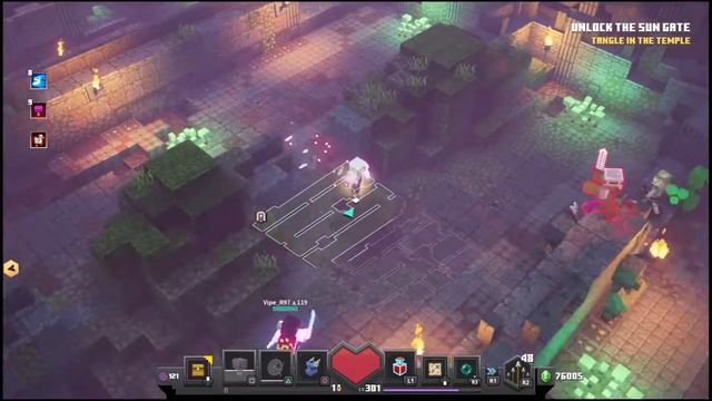 Minecraft Dungeons NEW MAPS - Level 300+ смотреть онлайн