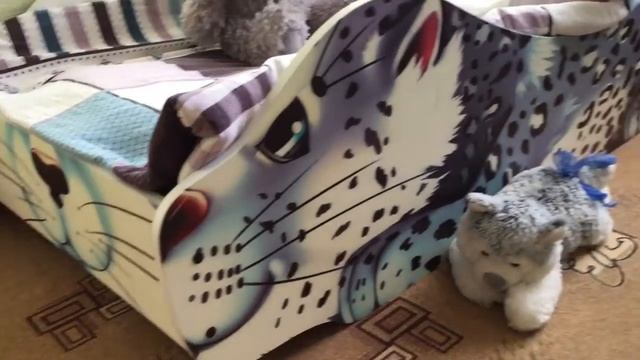 Отзыв о детской кровати зверенке 'Барс Снежок' мебельной фабрики 'Бельмарко' смотреть онлайн