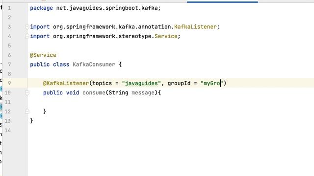 Spring Boot + Apache Kafka Tutorial - #9 - Create Kafka Consumer смотреть онлайн
