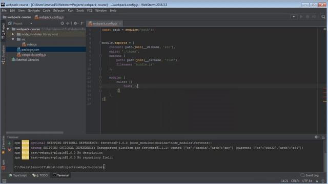 Урок 17. Webpack. Strip Loader смотреть онлайн