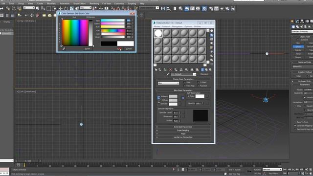 (8) 3d Max - Tutorial - Location Objects Along The Way (line) /Расположение объектов вдоль линии