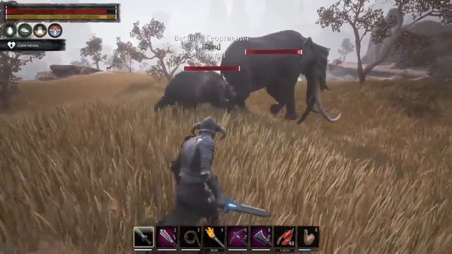 Стрим Conan Exiles 💀 Мир голожопых камнелюбов :) смотреть онлайн
