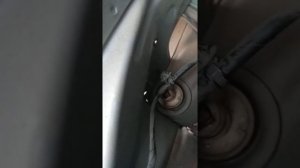 Снятие заднего амортизатора Geely MK