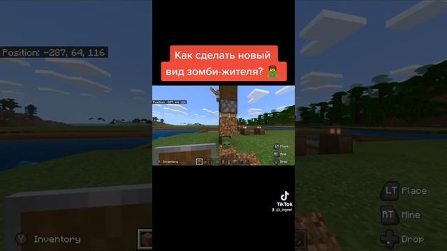 Как сделать новый вид зомби-жителя в майнкрафт? ?♂️ смотреть онлайн