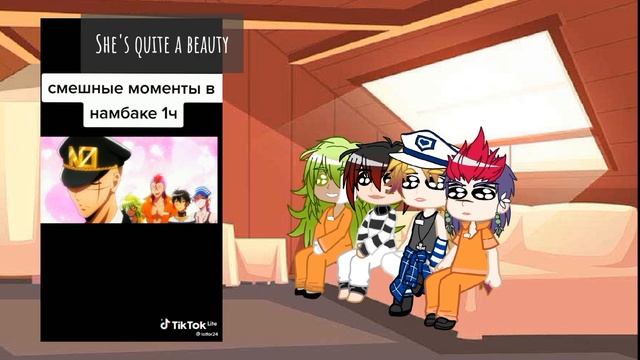 Nanbaka react to ||Gacha react|| (Rus/Eng) смотреть онлайн