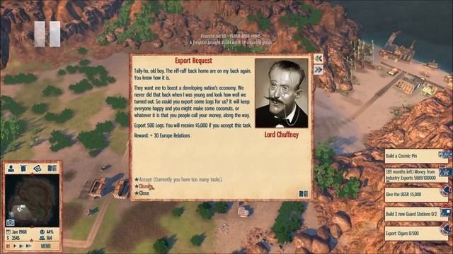 Tropico 4 Walkthrough - Mission 4 - IMPORTant Business смотреть онлайн