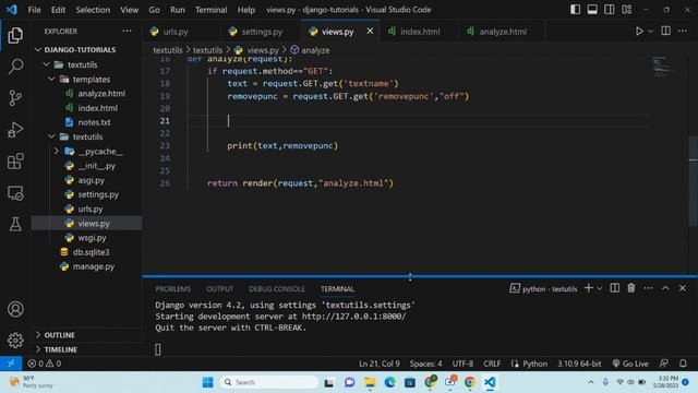Coding the backend of our TextUtils | django tutorial | Code With Joe | Malayalam | Day #7 смотреть онлайн