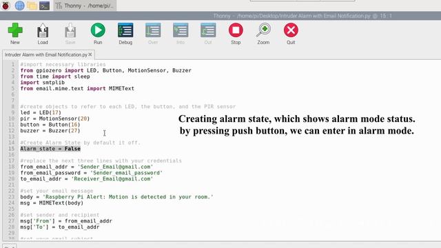Intruder Alarm with Email Notification | Home Security Project смотреть онлайн
