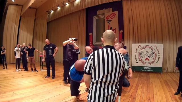 Шарагович Vs Сергель заруба на Чемпионате РБ 2015 по армрестлингу