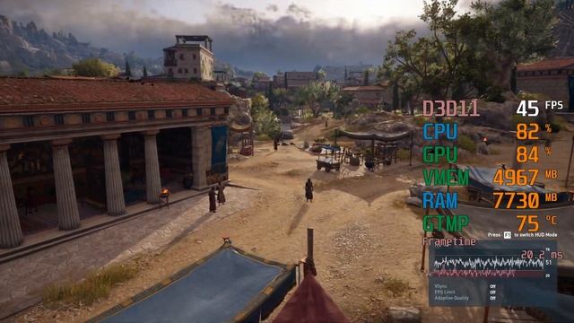 GeForce RTX 2060 -- Intel Core i7-3770 -- Assassin's Creed AC Odyssey Benchmark смотреть онлайн