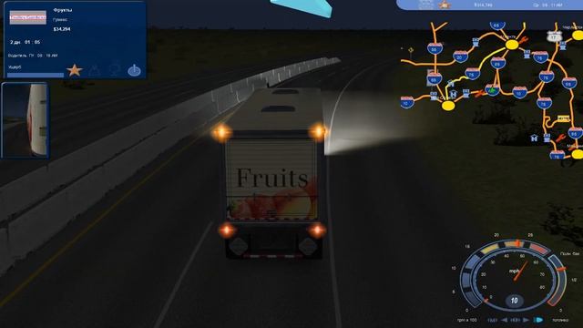 Прохождение 18 Wheels of Steel: Pedal to the Metal #23 ➤ Серебряная звезда смотреть онлайн