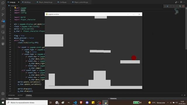 Simple platformer game (Python, Pygame, Box2D)? смотреть онлайн