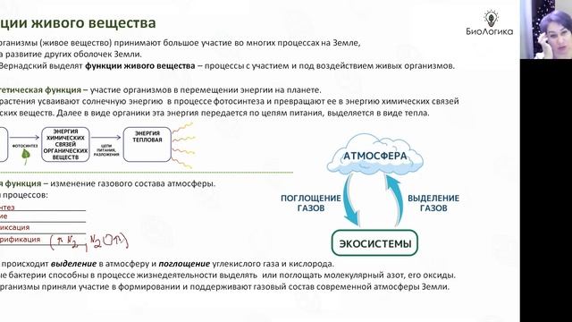 Лекция 29 Биосфера смотреть онлайн