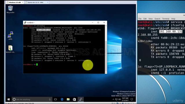 2.005 Превращаем Kali в SSH-сервер смотреть онлайн