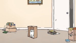 Кот Саймон в цвете  Simon's Cat colour Classikc