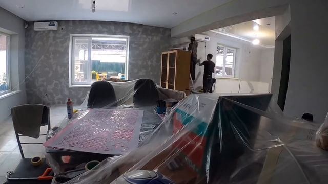 Нанесение Rivedil Travertino fino смотреть онлайн