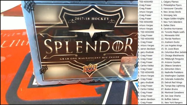 201718 Upper Deck Splendor Hockey Hobby Box ID 1718SPLENDOR101 смотреть онлайн