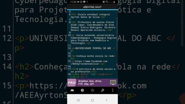 Diário bordo html Programação com android смотреть онлайн