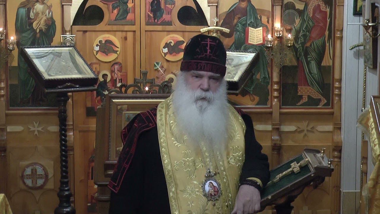 Проповедь Предстоятеля Церкви перед исповедью 14_11_2021 смотреть онлайн